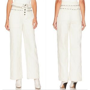 TULAROSA Kade Pants in White Onyx, Med $278 F23